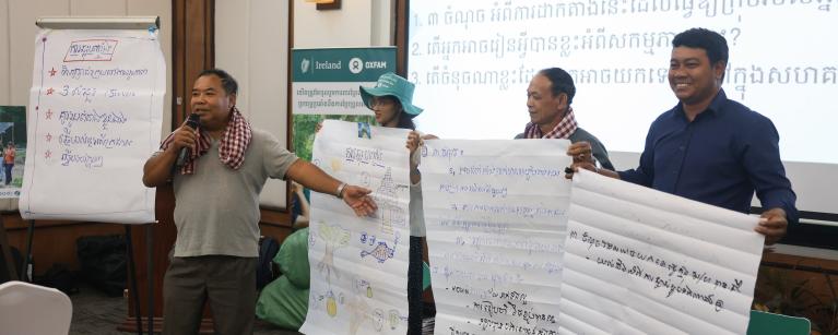 Community shared about their achievement, Climate Resilient for All