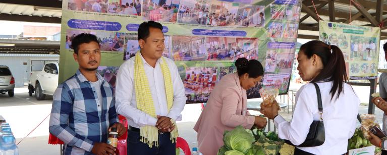 Producer and buyer matching event in Banteay Meanchey province, 8 September 2023