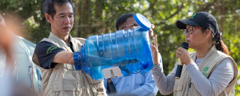 Oxfam's emergency response in Banteay meanchey province