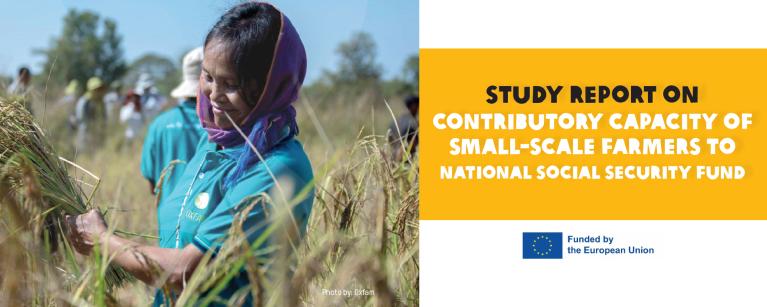Small scale farmer to NSSF