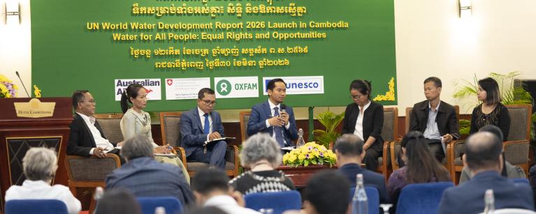 How can some of the key WWDR findings and suggestions be used in Cambodia’s water sector development and climate resilience initiative.
