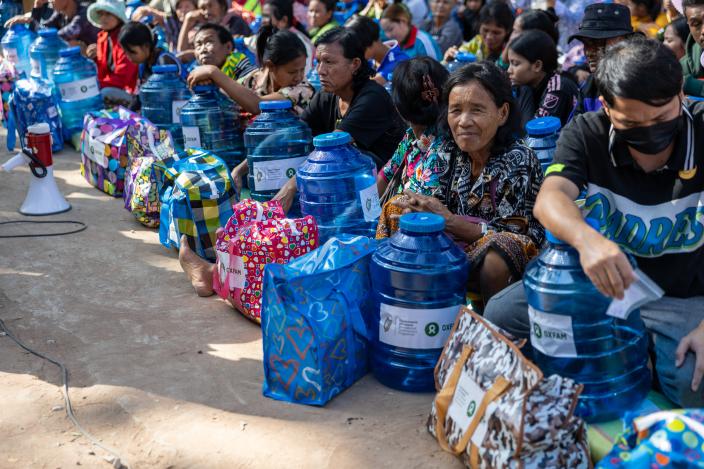 Oxfam's Emergency Response, Cambodia-Thailand border conflict