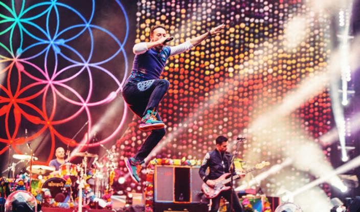 Coldplay in Singapore, April 1st