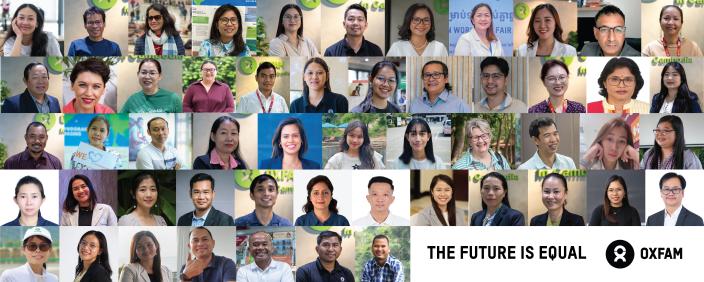 Oxfam in Cambodia staff