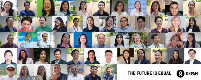 Oxfam in Cambodia staff