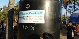 Water Installation Petrasa Wacana/Oxfam
