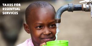 Student from Mukuru Reuben, Nairobi, fetching clean water from a tap at the school bio centre. Photo Credit: Abraham Ali Student from Mukuru Reuben, Nairobi, fetching clean water from a tap at the school bio centre. Photo Credit: Abraham Ali
