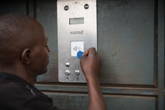 Current water ATM. Photo Credit: Allan Gichigi Current water ATM. Photo Credit: Allan Gichigi