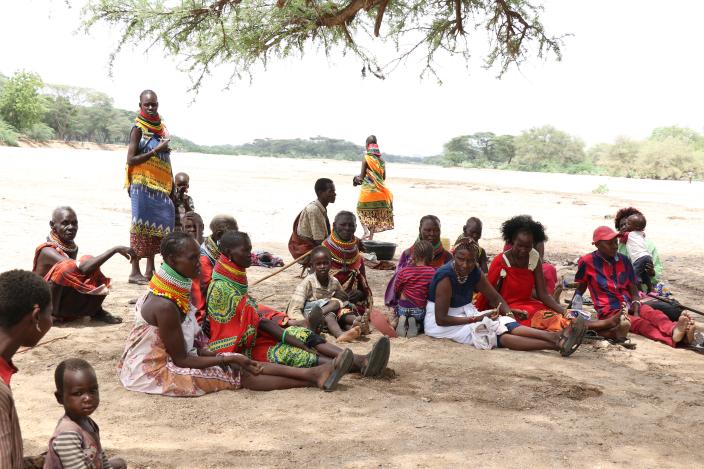 On going community baraza in Turkana County. Photo Credit: Jeremy Mutiso