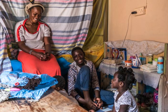 Mildred Lucia's Family | Photo by Brian Otieno/ Oxfam in Kenya