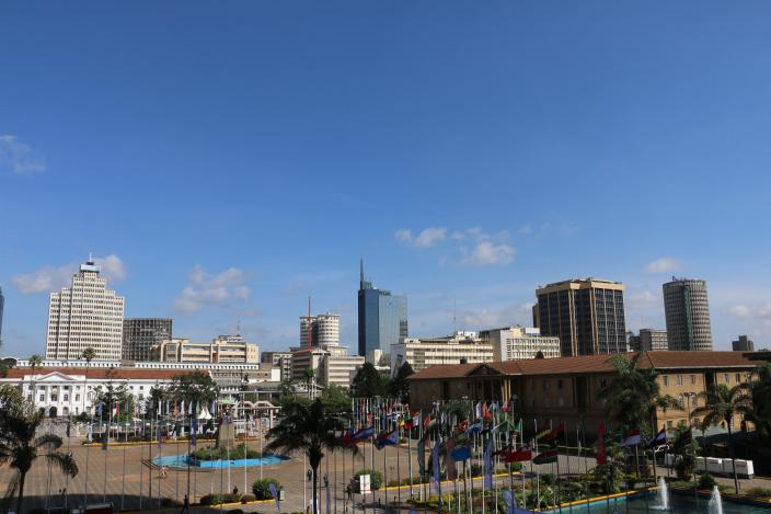 View of Nairobi Central Business District. Photo Credit: Kevin Wabungo