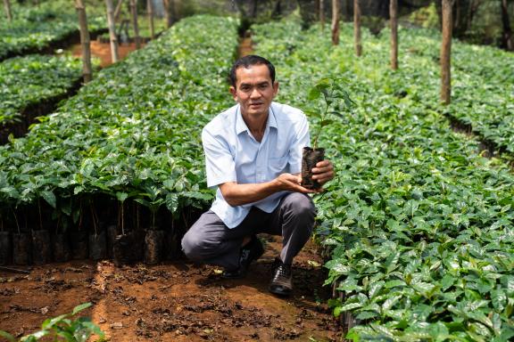 SOLAR Project: Sivixay Sibounheuang For better crops and better coffee, safety comes first SOLAR Project: Sivixay Sibounheuang For better crops and better coffee, safety comes first