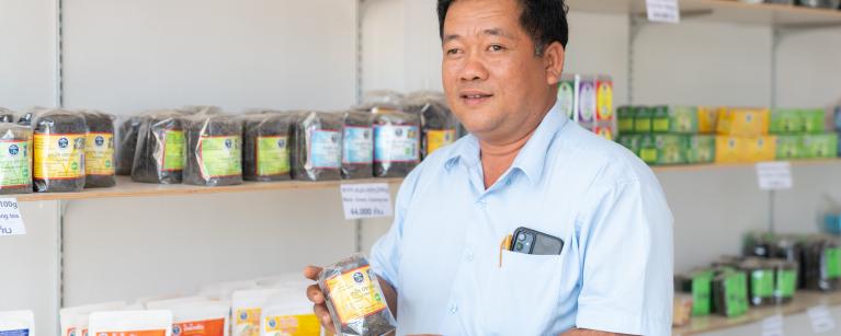 Chansamone  Phetbouasone  Supporting the Lao Government’s   efforts to promote sustainable  development and gender equality   in rural communities