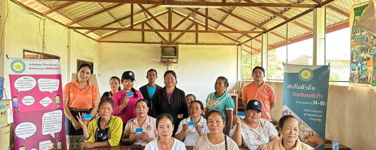Informal workers registered in Lao Social Security Fund