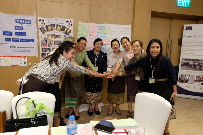 Partnerships workshop in Laos