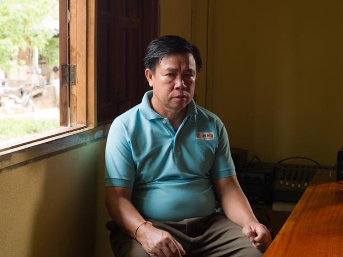 Sisa’ath’s village chief Mr. Somphet