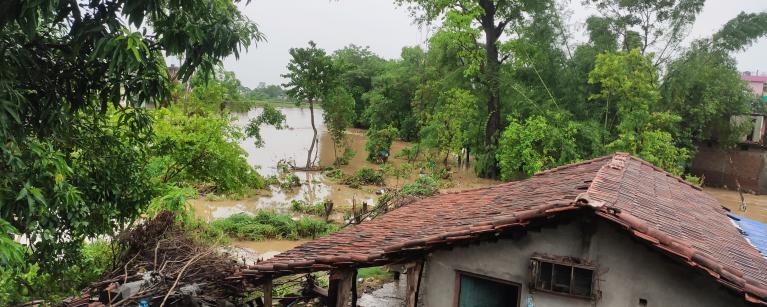 Flood in Kanchanpur