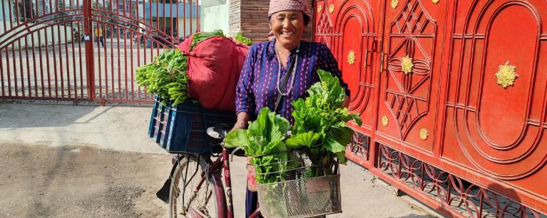 Lanka selling vegetables
