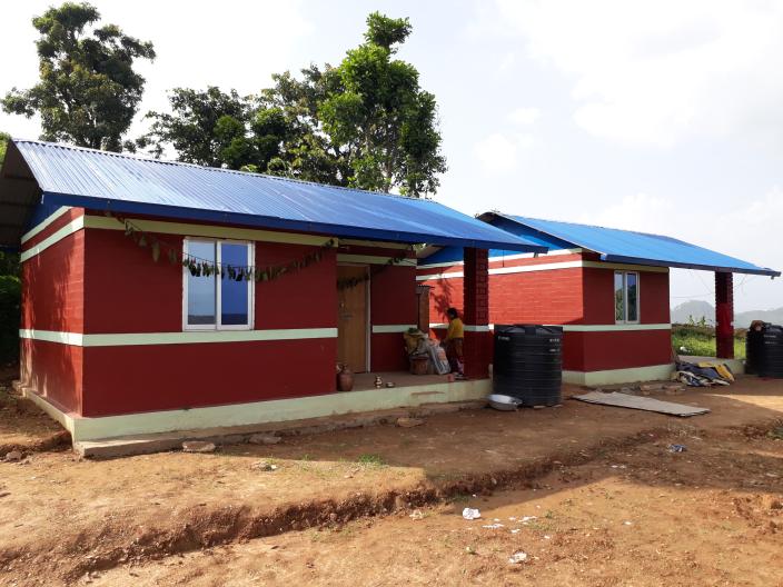House for earthquake survivor in Nepal House for earthquake survivor in Nepal