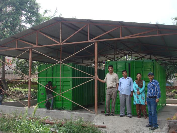 Stock pile emergency items stored at Tribhuvan University proved essential after the April 2015 earthquake - DDR Team/Oxfam