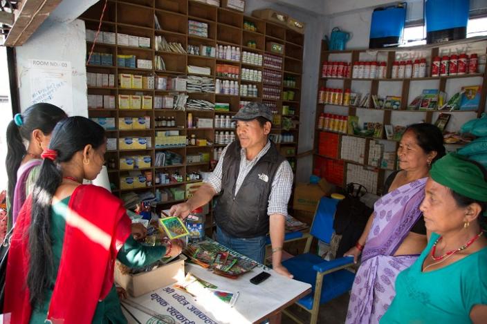 One Window Shop run by Pavitra Cooperative - Credit: Aubrey Wade/Oxfam One Window Shop run by Pavitra Cooperative - Credit: Aubrey Wade/Oxfam