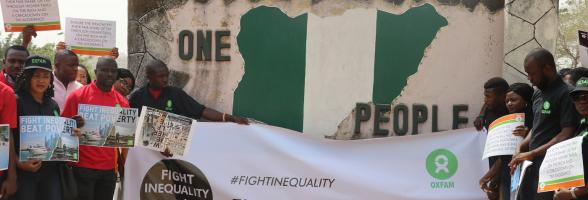 FAIR4ALL Abuja Inequality rally photo