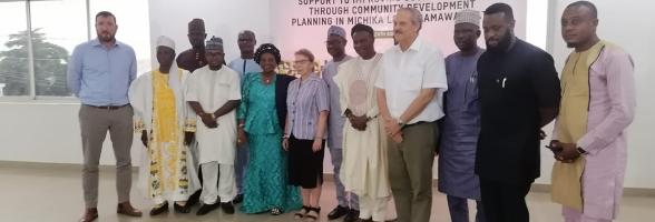 A cross section of dignitaries during the Ceremonial Launch of CCDP project in Yola.