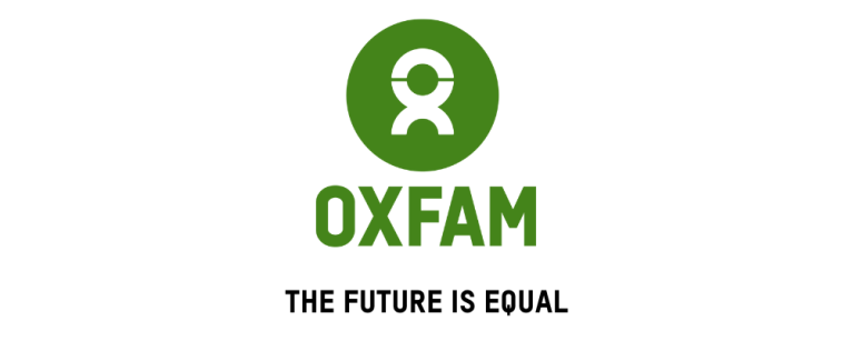 OXFAM logo and slogan