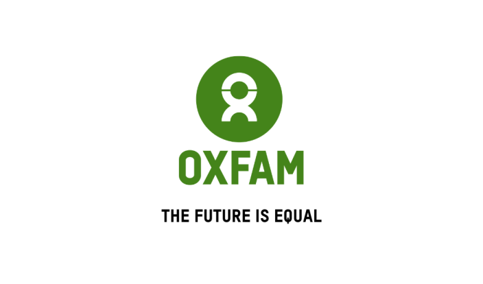 OXFAM logo and slogan