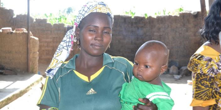 Maryam Aminu is the product of exclusive breastfeeding practiced by her mother in Nahalo Village of Ningi local government area of Bauchi State