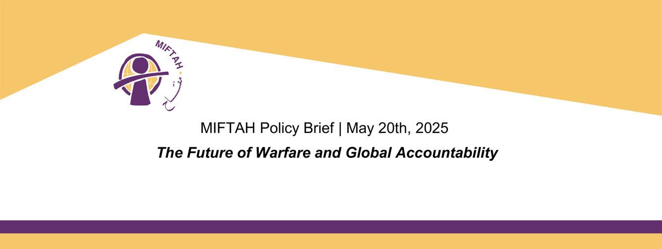 Thumbnail of policy paper document with MIFTAH logo.