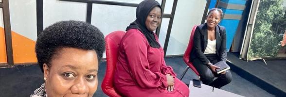 Group of people part of the Centre for Constitutional Gouvernance (CCG), ReCIPE's partner in Uganda