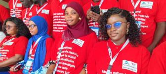 Group of people part of Forum Civil, ReCIPE's partner in Senegal