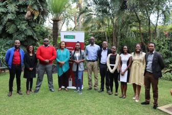 Group of people part of Mzalendo Trust, ReCIPE's partner in Kenya