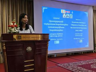 Group of people part of the Cooperation Committee for Cambodia, ReCIPE's partner in Cambodia