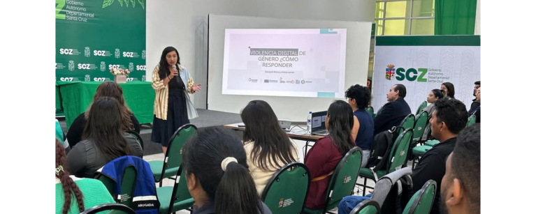 Photo of a training from our partners in Bolivia, Asociacion Aguayo.
