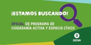 Oficial de programa de ciudadanía activa y espacio cívico Oficial de programa de ciudadanía activa y espacio cívico