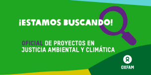 Oficial de proyectos en justicia ambiental y climatica