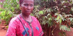 Baninga Raissa : « Avec ces kits, il y aura un lavage systématique des mains chez moi. »
