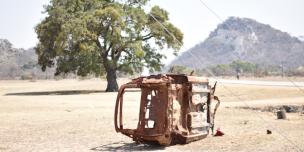 Abandoned car in Zvishavane, Zimbabwe’s mining capital. (Picture: Andrew Bogrand /Oxfam) Abandoned car in Zvishavane, Zimbabwe’s mining capital. (Picture: Andrew Bogrand /Oxfam)