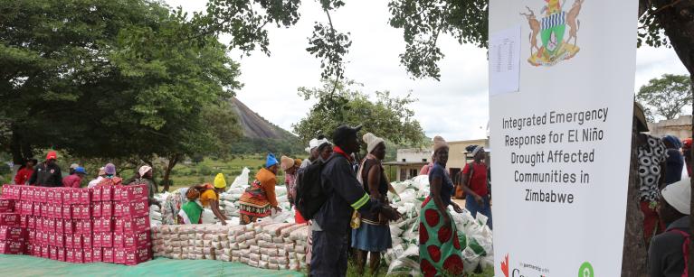 GAC Food Distributions in Mberengwa, Zimbabwe