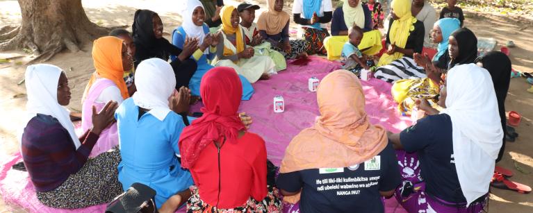 Namanolo youth club in session