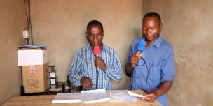 Community Radio Presenters Henry and Gerald