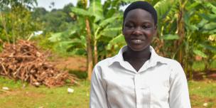 Meet Ajambo Catherine, a student leader leading change at Bukana SS