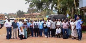 Oxfam affiliates and partners who attended the Just Energy Transition transition workshop