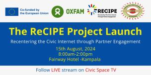 ReCIPE project launch 