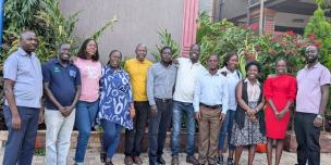 Oxfam Uganda in the meeting