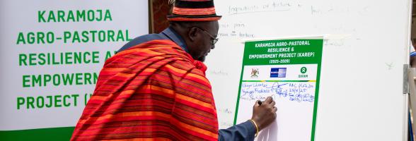 Oxfam launches KAREP project in Kotido