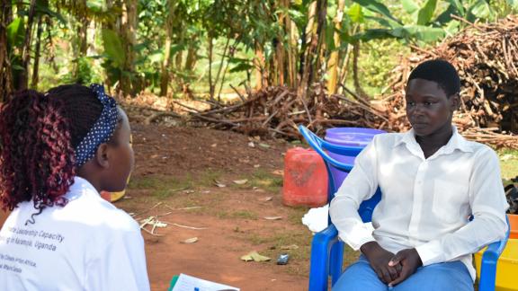Meet Ajambo Catherine, a student leader leading change at Bukana SS