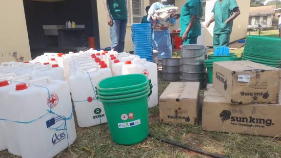 Some of the PPEs that were distributed to the quarantine centres